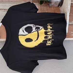 SAVAGE BARBELL CROP BLACK